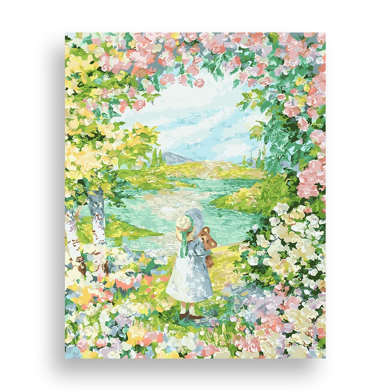 Secret Garden – We Make Painting | Paint by Numbers Kit for Adults